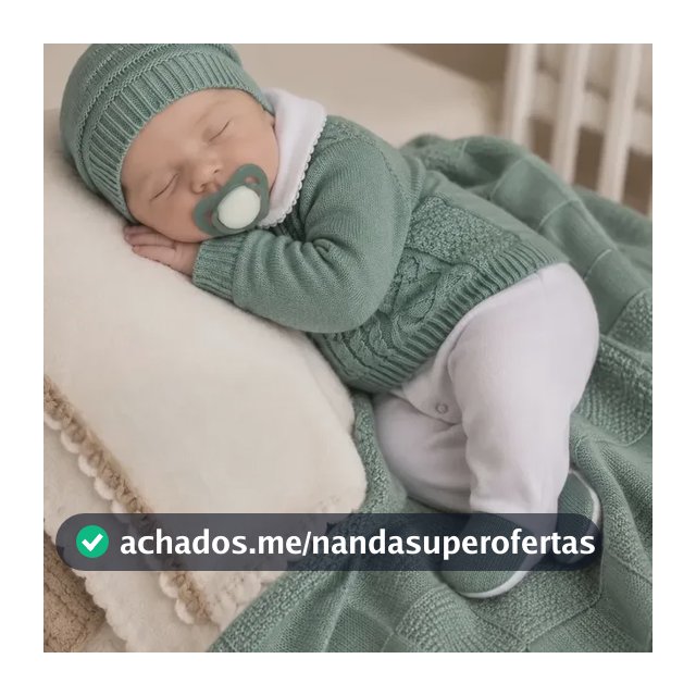 Saída De Maternidade Em Tricô Menino Verde Oliva Verde Oliva 0 A 3 Meses