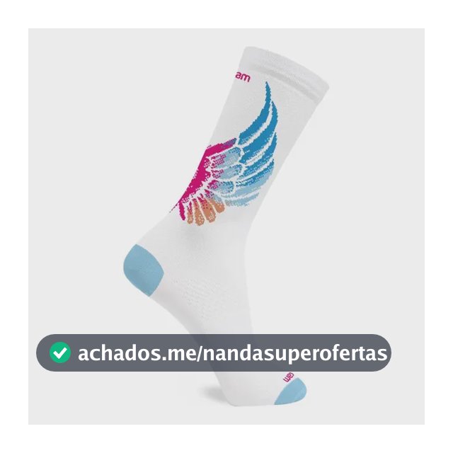 Meia De Corrida Ciclismo Academia Feminina Performance Asas
