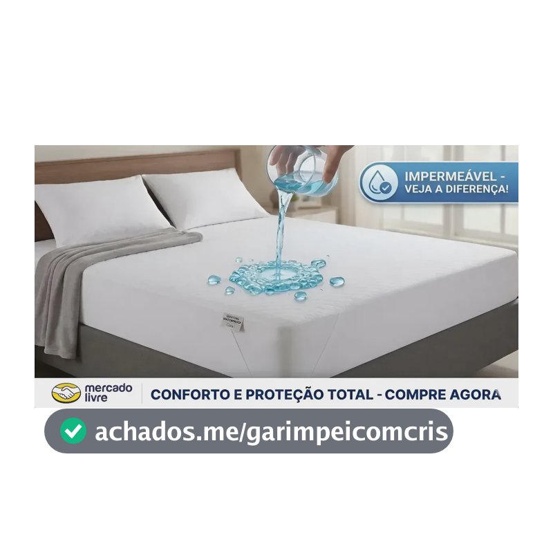 Protetor De Colchão Queen Impermeável Comfort Malha Temima