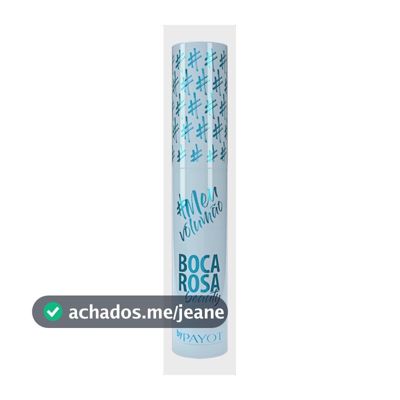 Máscara de Cílios Payot Boca Rosa Preta Volume Instantâneo