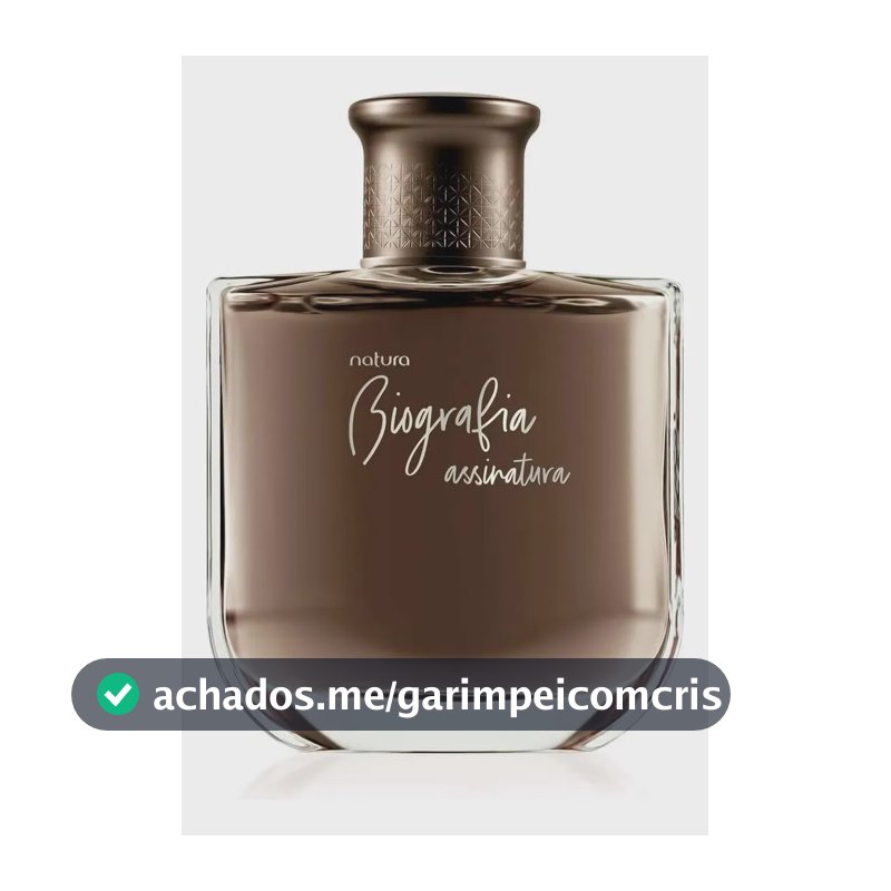 Deo Colônia Biografia Assinatura Masculino 100ml - Natura