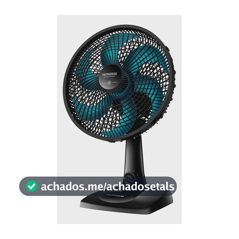 Ventilador de Mesa 30cm Super Power, Mondial, 60W - VSP-30-AP