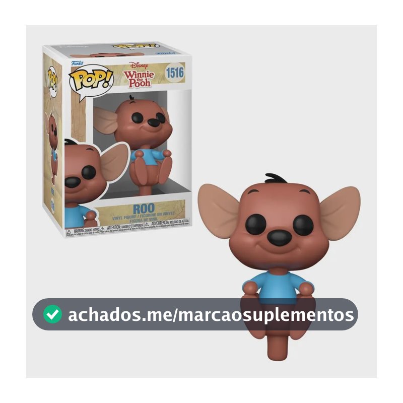 Boneco Funko Pop! Disney O Ursinho Pooh - Guru