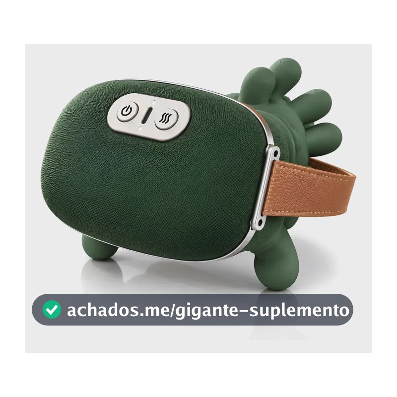Massageador Pescoço Ombros Lombar Aquecimento 3d Mãozinha