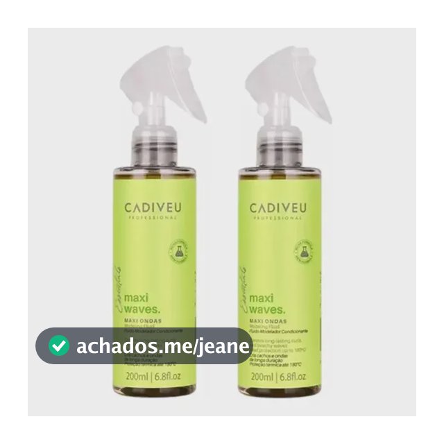 Kit 2 Ativadores De Cachos Bossa Nova 215ml - Cadiveu