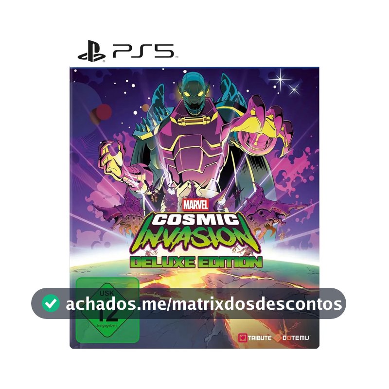Marvel Cosmic Invasion Deluxe Edition Ps5 Midia Fisica
