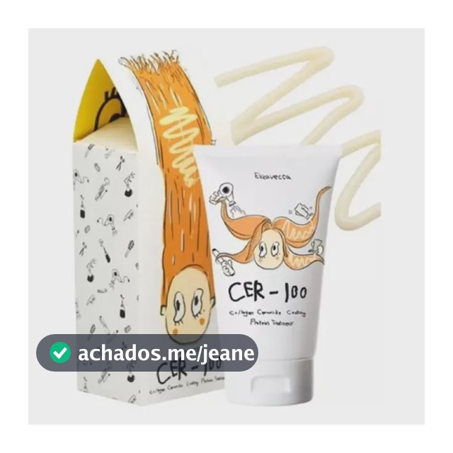 Máscara Nutritiva Capilar Elizavecca Cer-100 Colágeno 100ml