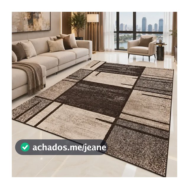Tapete Sala Veludo 1x1,5 Quarto Indiano 100x150