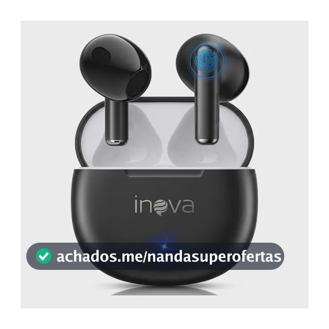 Fone De Ouvido Bluetooth Àprova D'água Com 50h Bateria Inova