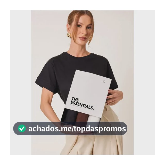 Kit 3 T-shirts Oversized Classic Algodão Cléa Store