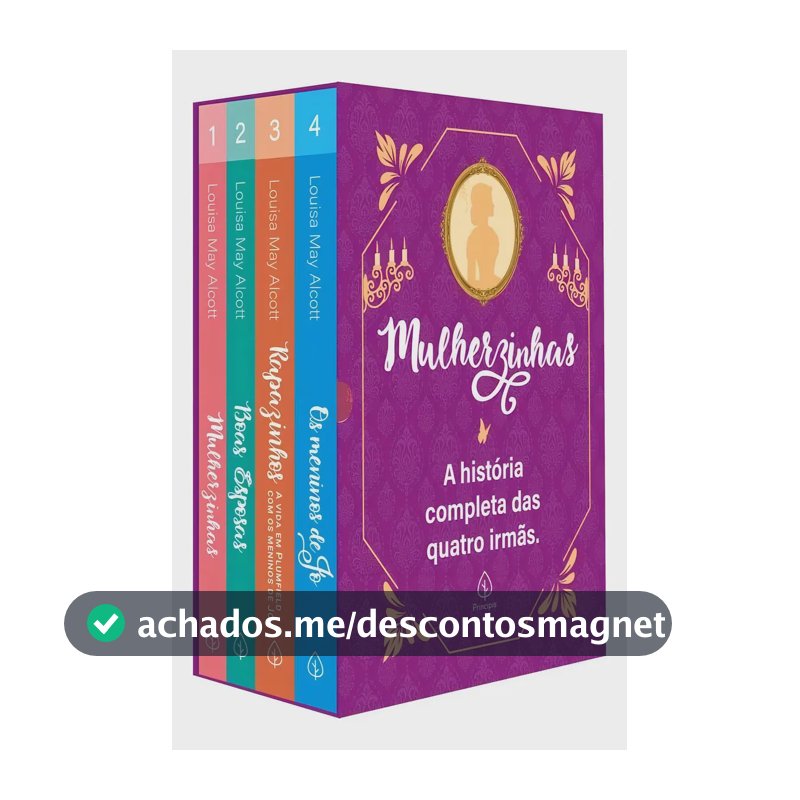Box - Mulherzinhas - A História Completa Das Quatro Irmãs