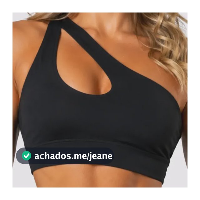 Top De Academia Top Um Ombro Só Com Bojo Removível Top Gota