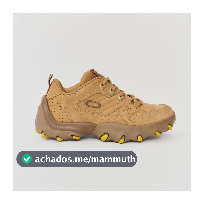 Tenis Oakley Masculino Teeth Noise Almond Liso 41 Br