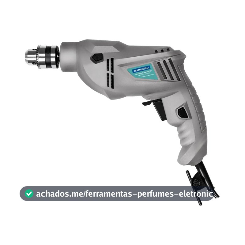 Furadeira De Impacto 500 W 3/8 Cinza Tramontina
