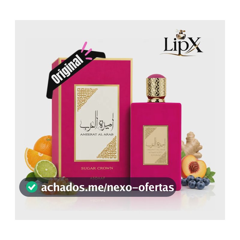 Perfume Árabe Sugar Crown Ameerat Edp 100ml