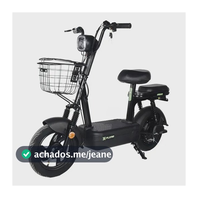 Bicicleta Scooter Elétrica Xplore 48v/ 12ah 500w Sem Cnh Preto
