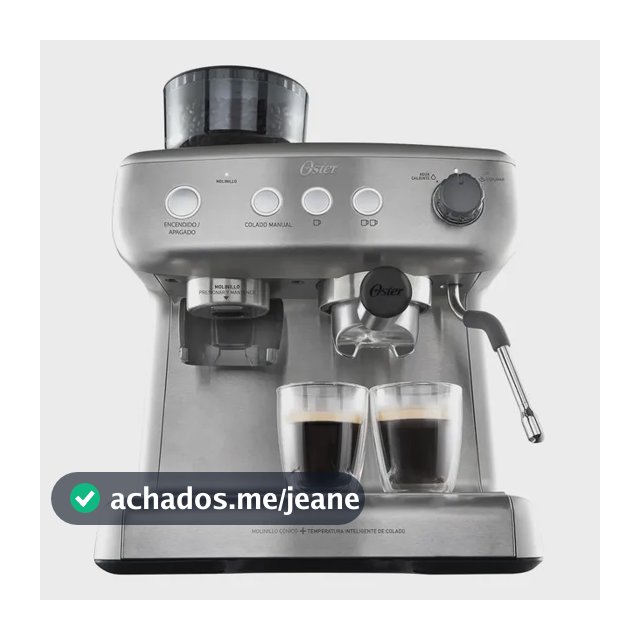 Cafeteira Espresso Oster Xpert Perfect Brew Cor Aço inoxidável