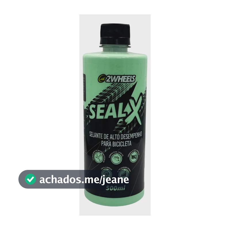 Selante Bike Seal X Tubeless/câmara Co2 Compatível 500ml