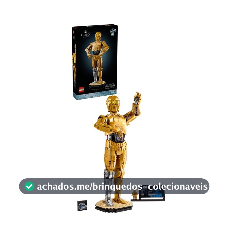 Lego Star Wars C-3po - Droide Montável 75398