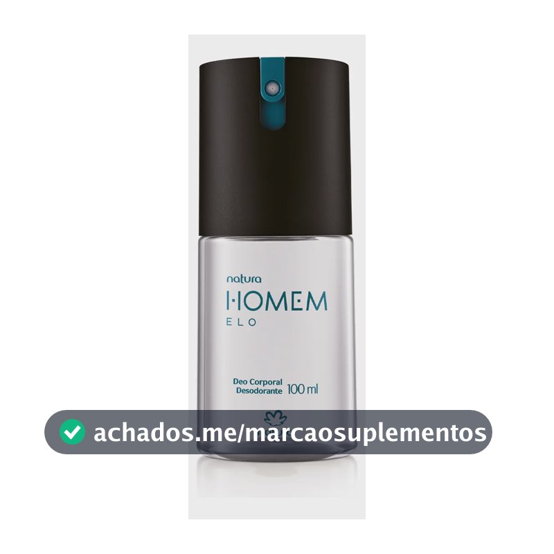 Desodorante Corporal Natura Homem Elo 100ml