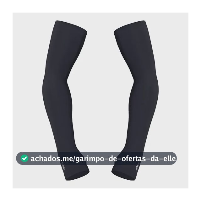 Manguito Selene Esportivo Uv50+ Unissex Cor Preto Tamanho G
