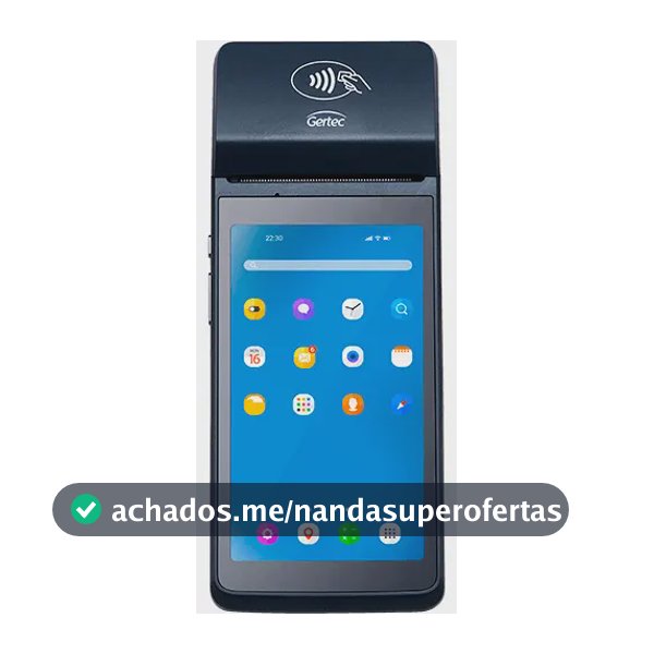 Smart Terminal PDV Tsg810 Gertec c/ Android 11 Impressora Térmica Wi-Fi 4G NFC