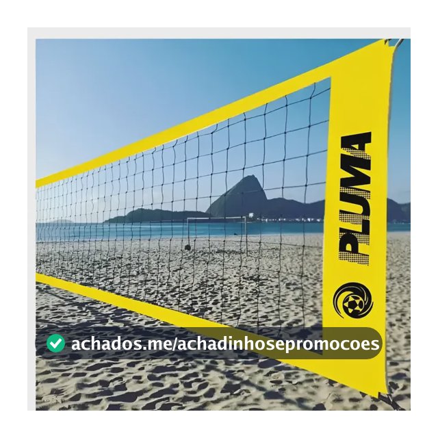 Rede Futevôlei / Vôlei Oficial 9,50m X 1m - 4 Lonas
