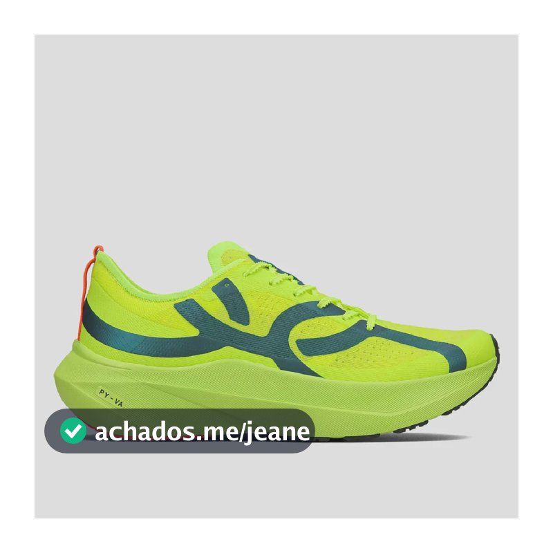 Tênis Olympikus Corre 5 Unissex Verde Limão Liso 39 Br