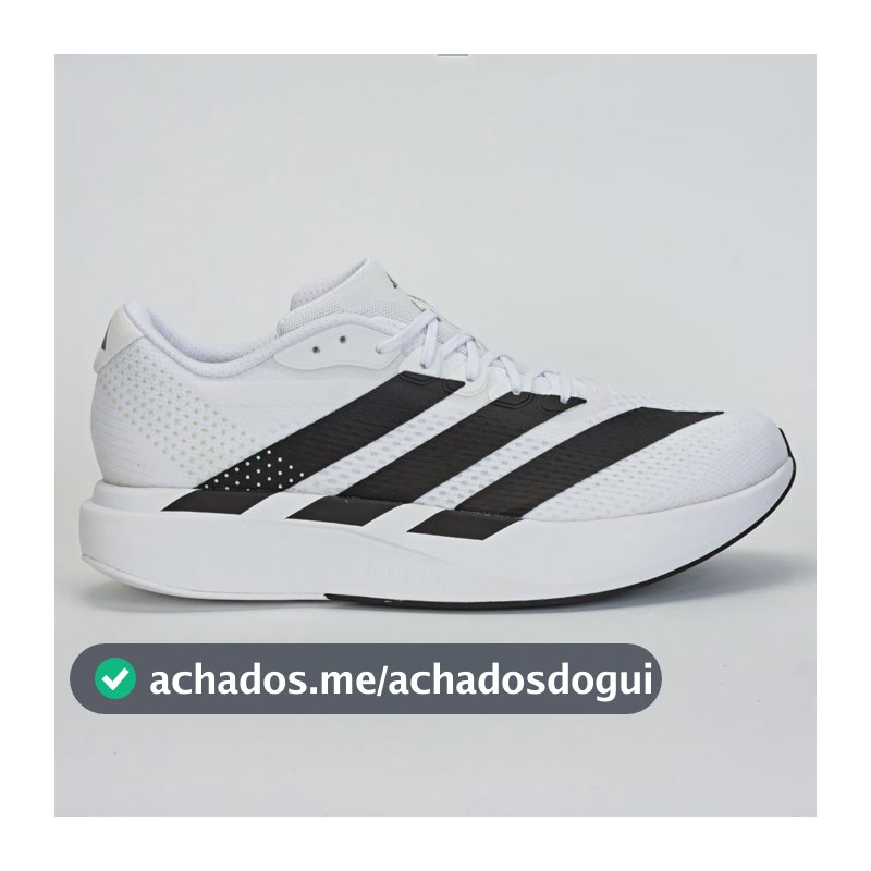Tênis adidas Adizero Pacer Unissex Corrida Branco/preto 39