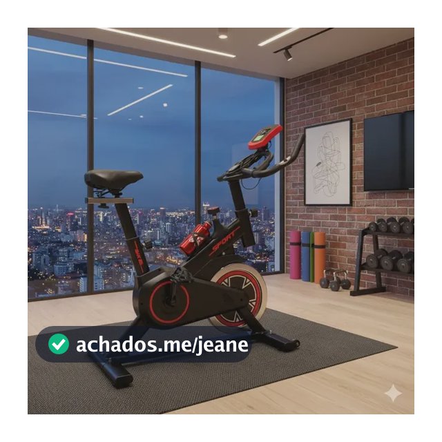 Bicicleta Spinning Maat Com Display E Sensor De Pulso Preto