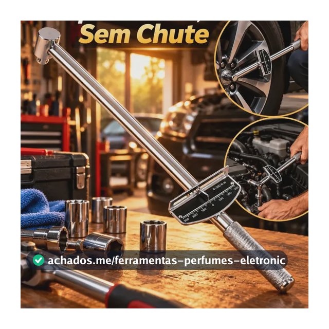 Torquimetro Vareta 0-300nm/0-30kg Para Soquete Catraca 1/2 Robust Cromo Vanádio para Mecânico Leitura Visual Bidirecional Preciso Chave Torque