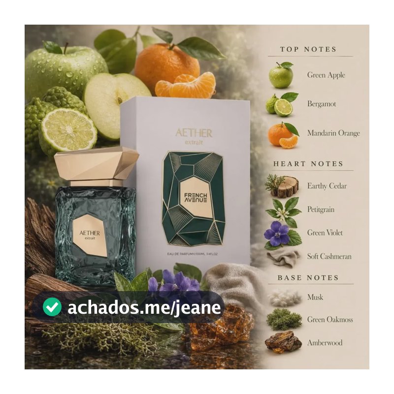 Perfume Aether French Avenue Extrait De Parfum 100ml
