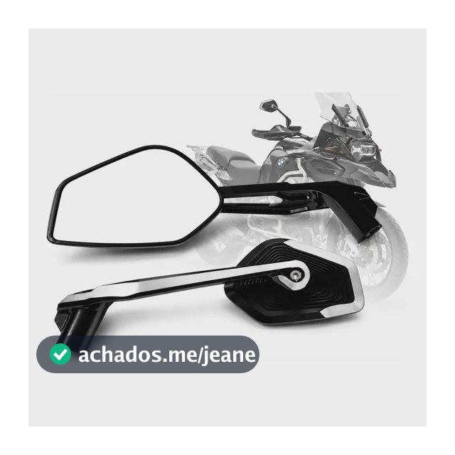 Par Retrovisor Bmw R 1250/ 1300 Gs Para Motos Honda E Yamaha