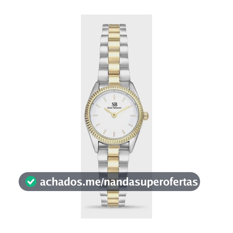 RELÓGIO FEMININO VIENNA BICOLOR