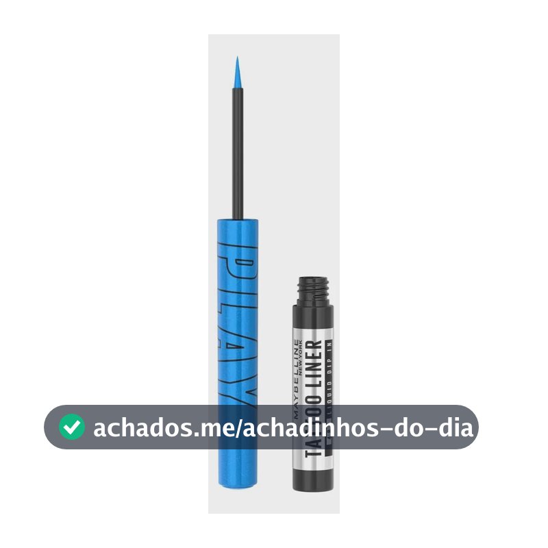 Delineador Líquido 48H Resistente, Switch, Tattoo Liner Play Maybelline 2,1g