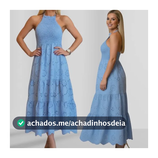 Vestido Midi Feminino  Em Laise Frente Única Com Babado-2022