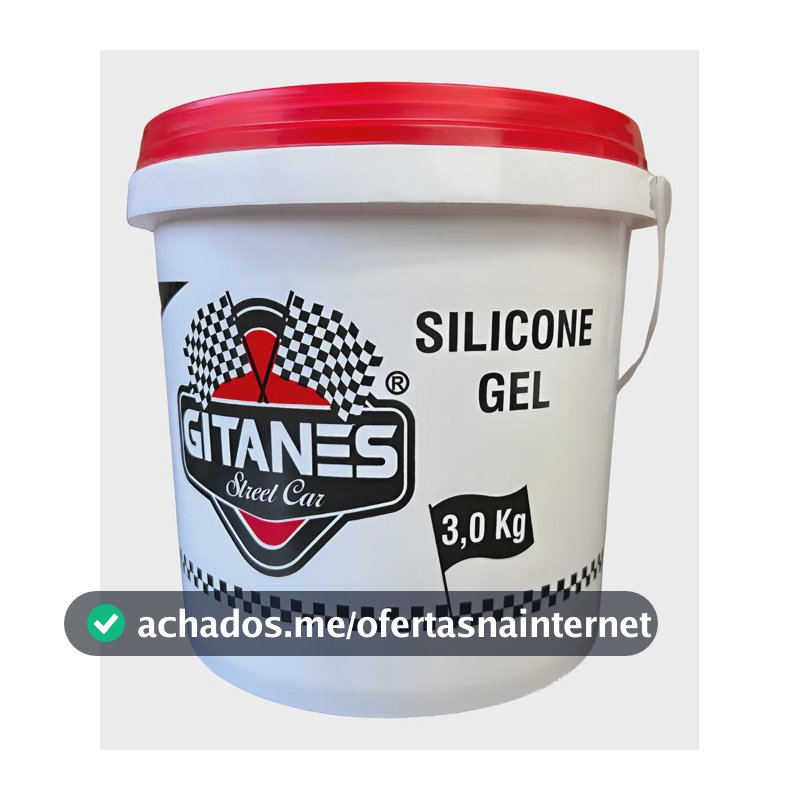 Silicone Gel Automotivo Perfumado 3kg Painel Plástico Couro  Branco
