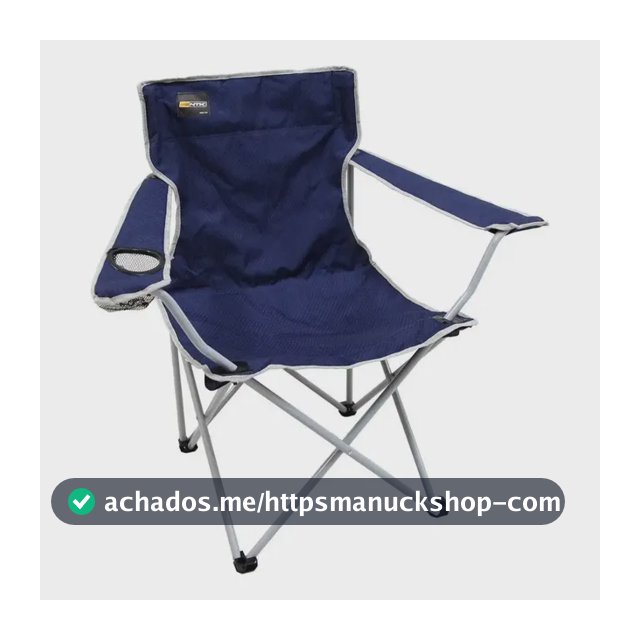 Cadeira Camping Alvorada Dobravel Azul - Nautika