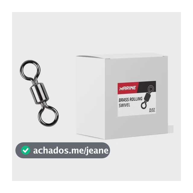 Girador Rolamentado Brs Black Marine Nº9 25kg Caixa 100pcs