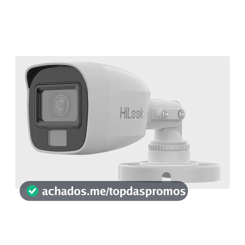 Câmera Bullet Thc-b127-lpc Fixa Luz Dupla 2mp Hikvision