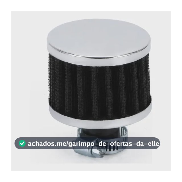Filtro Esportivo Para Tampa De Válvula Respiro De Óleo -12mm