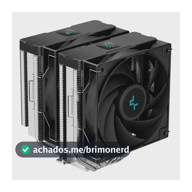 Air Cooler Ag620 Digital Com Monitoramento Deepcool Preto