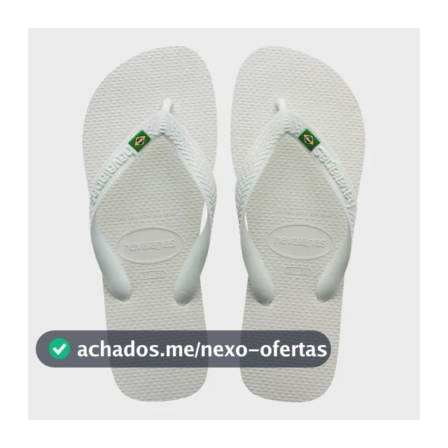 Chinelo Havaianas Brasil Unissex Listras Original