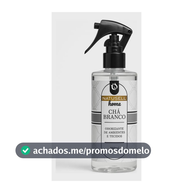 Home Odorizante De Ambientes E Tecidos Chá Branco 260ml Casa Cheirosa