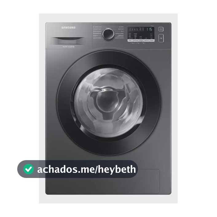 Lava E Seca Samsung Wd11m Com Digital Inverter Inox 11kg Cor Inox look