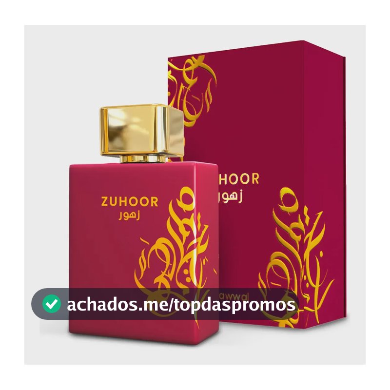 Perfume Zuhoor Mawwal Arabia Zuhoor 100ml Chipre Amadeirado