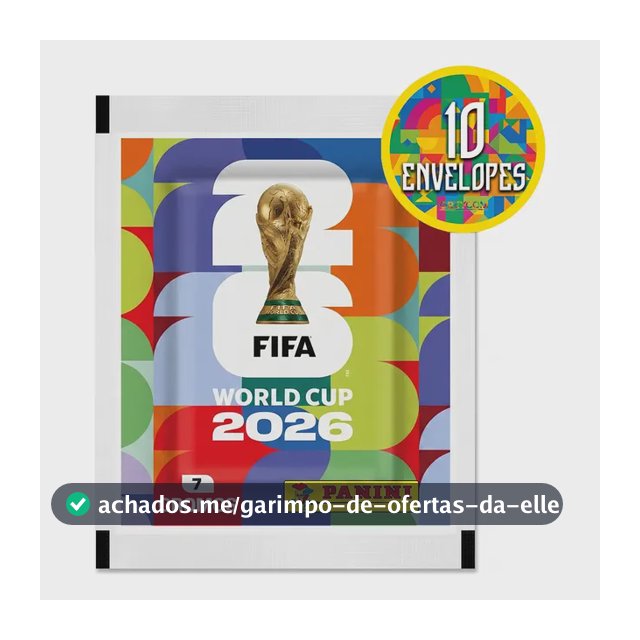 Kit 70 Figurinhas Do Álbum Copa Do Mundo 2026 Pronta Entrega