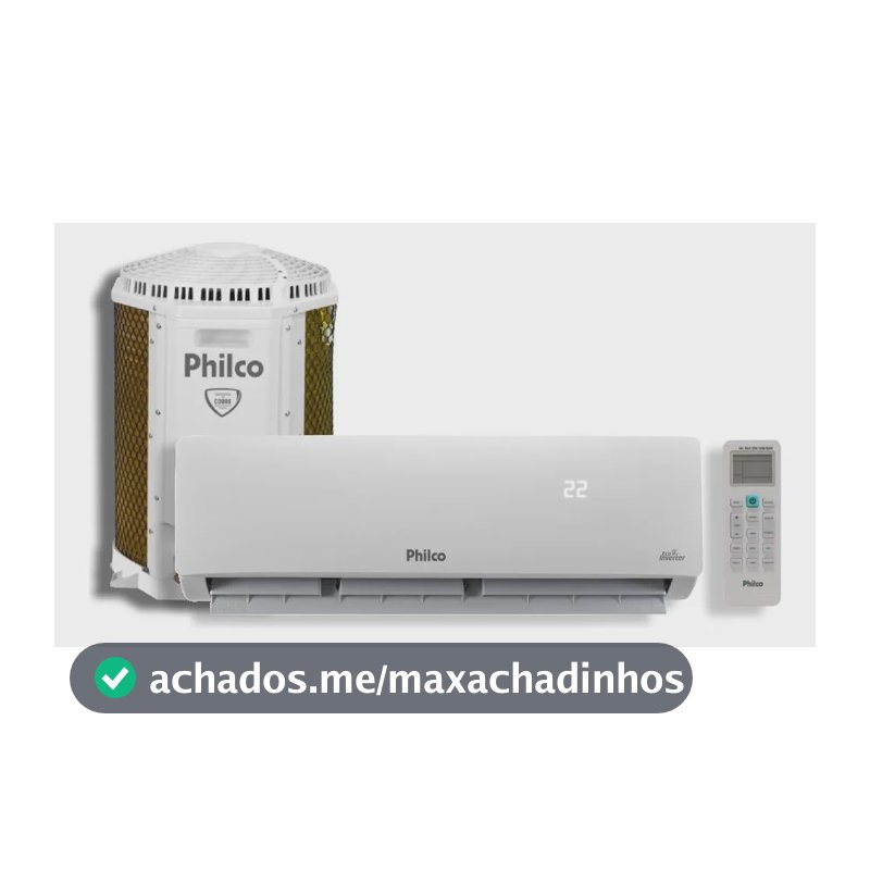 Ar Condicionado Inverter Philco 9000 Btus Frio 220v Pac9ft Branco 220v