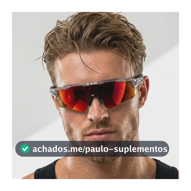 Óculos Esportivo Pace Premium Proteção Uv400 Baixa Ciclismo