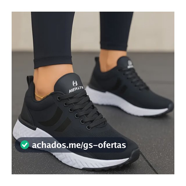 Tênis Ortopédico Feminino Academia Casual Running Corrida